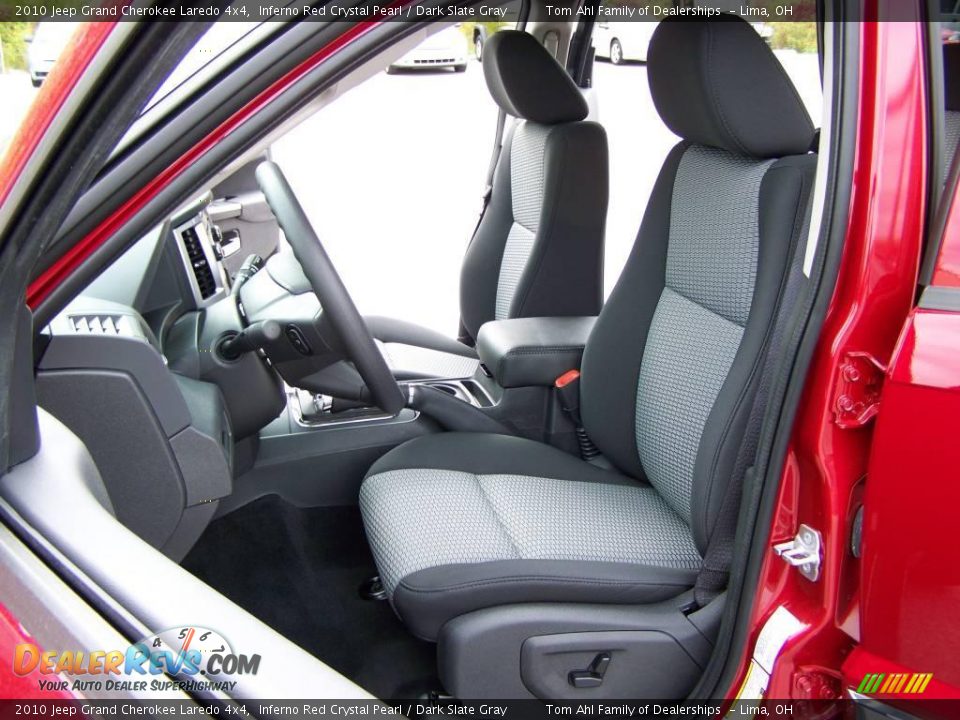2010 Jeep Grand Cherokee Laredo 4x4 Inferno Red Crystal Pearl / Dark Slate Gray Photo #9