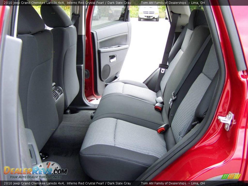 2010 Jeep Grand Cherokee Laredo 4x4 Inferno Red Crystal Pearl / Dark Slate Gray Photo #10