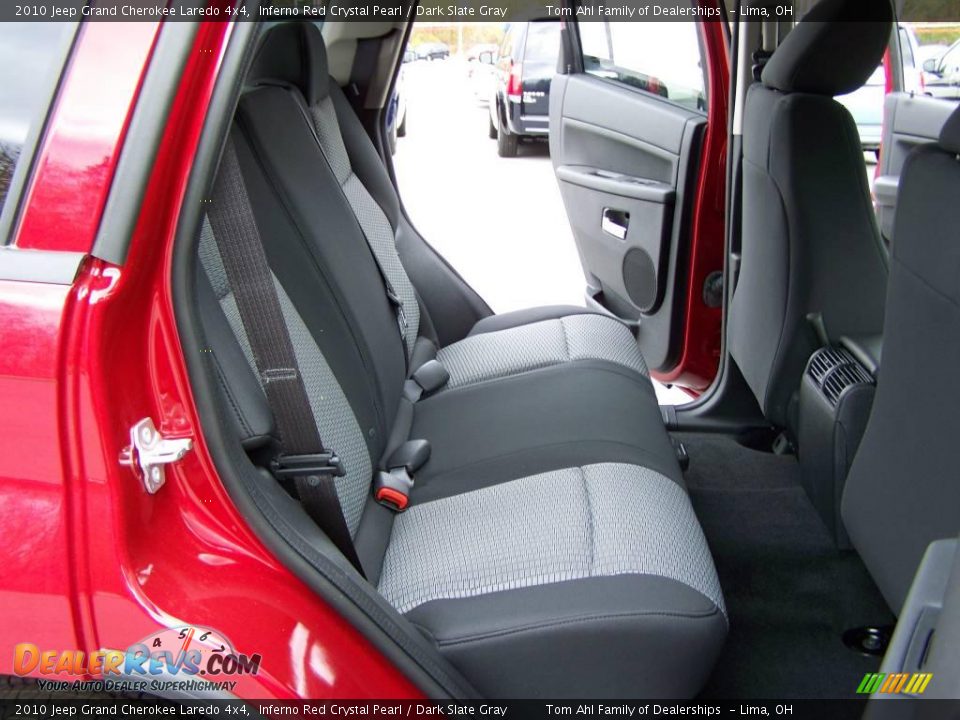 2010 Jeep Grand Cherokee Laredo 4x4 Inferno Red Crystal Pearl / Dark Slate Gray Photo #12