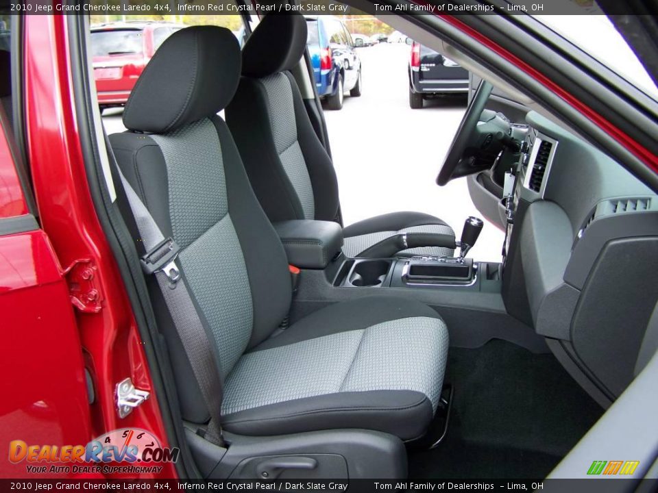 2010 Jeep Grand Cherokee Laredo 4x4 Inferno Red Crystal Pearl / Dark Slate Gray Photo #13
