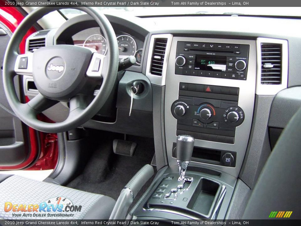 2010 Jeep Grand Cherokee Laredo 4x4 Inferno Red Crystal Pearl / Dark Slate Gray Photo #14