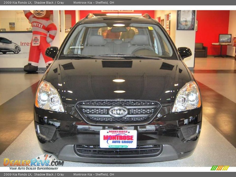 2009 Kia Rondo LX Shadow Black / Gray Photo #6