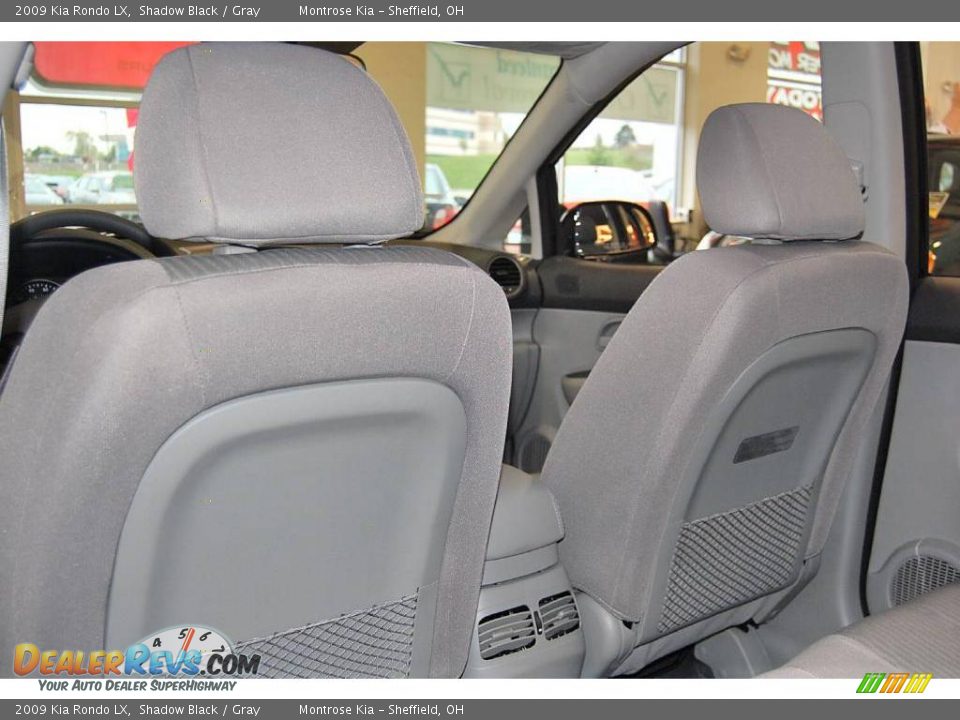 2009 Kia Rondo LX Shadow Black / Gray Photo #14