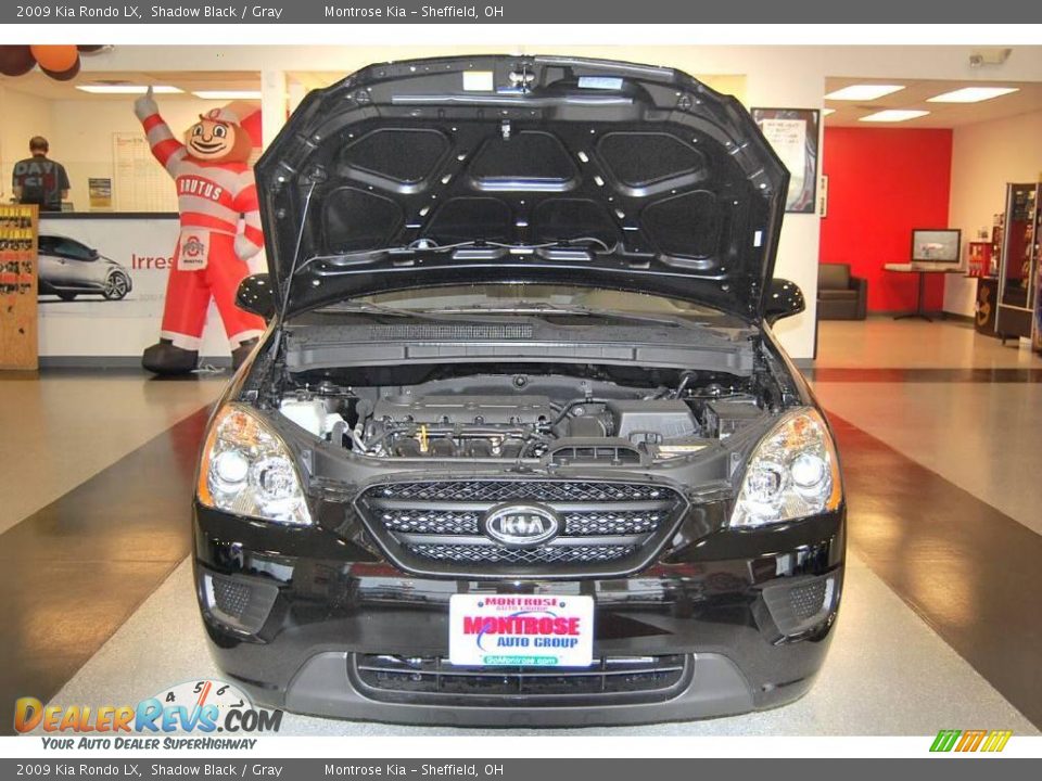 2009 Kia Rondo LX Shadow Black / Gray Photo #30