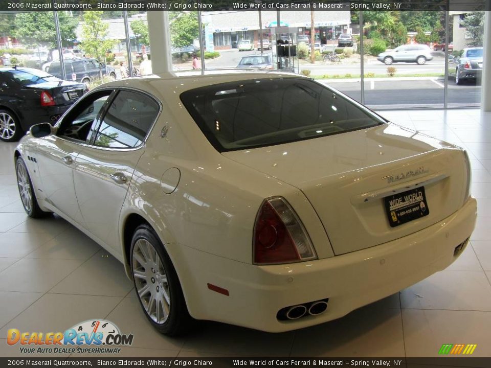 2006 Maserati Quattroporte Bianco Eldorado (White) / Grigio Chiaro Photo #5