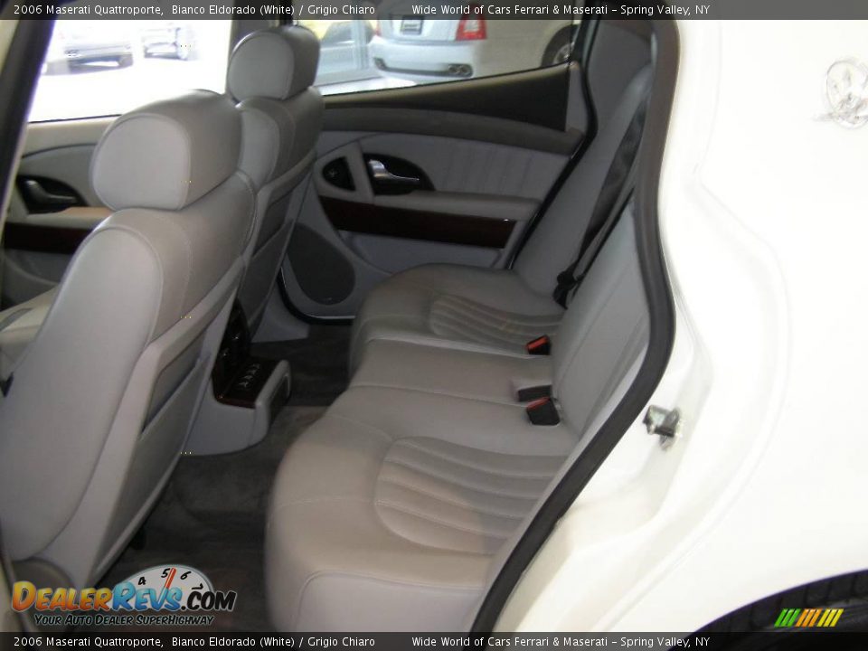 2006 Maserati Quattroporte Bianco Eldorado (White) / Grigio Chiaro Photo #7