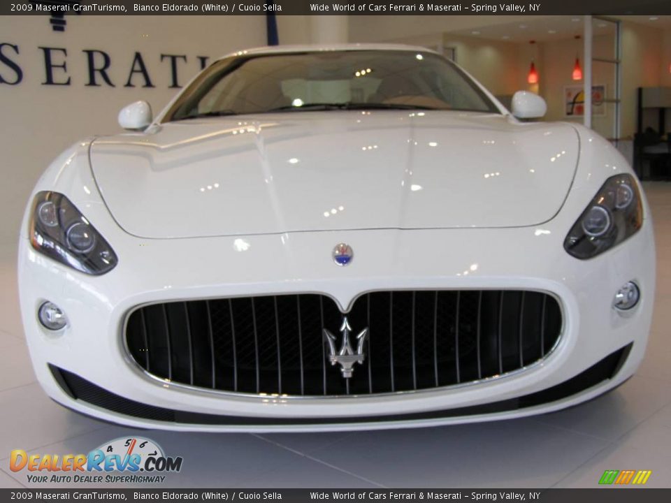 2009 Maserati GranTurismo Bianco Eldorado (White) / Cuoio Sella Photo #2