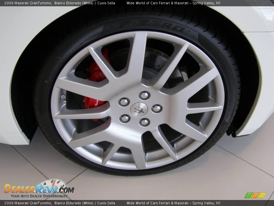 2009 Maserati GranTurismo Bianco Eldorado (White) / Cuoio Sella Photo #13