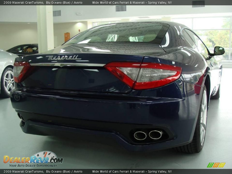 2009 Maserati GranTurismo Blu Oceano (Blue) / Avorio Photo #4