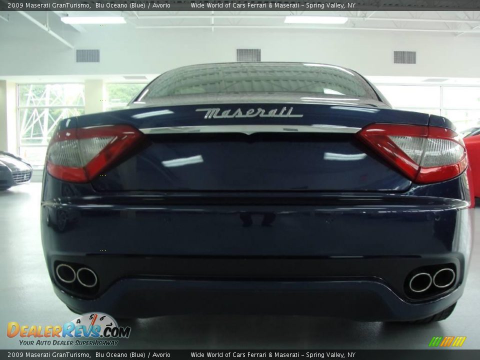 2009 Maserati GranTurismo Blu Oceano (Blue) / Avorio Photo #5