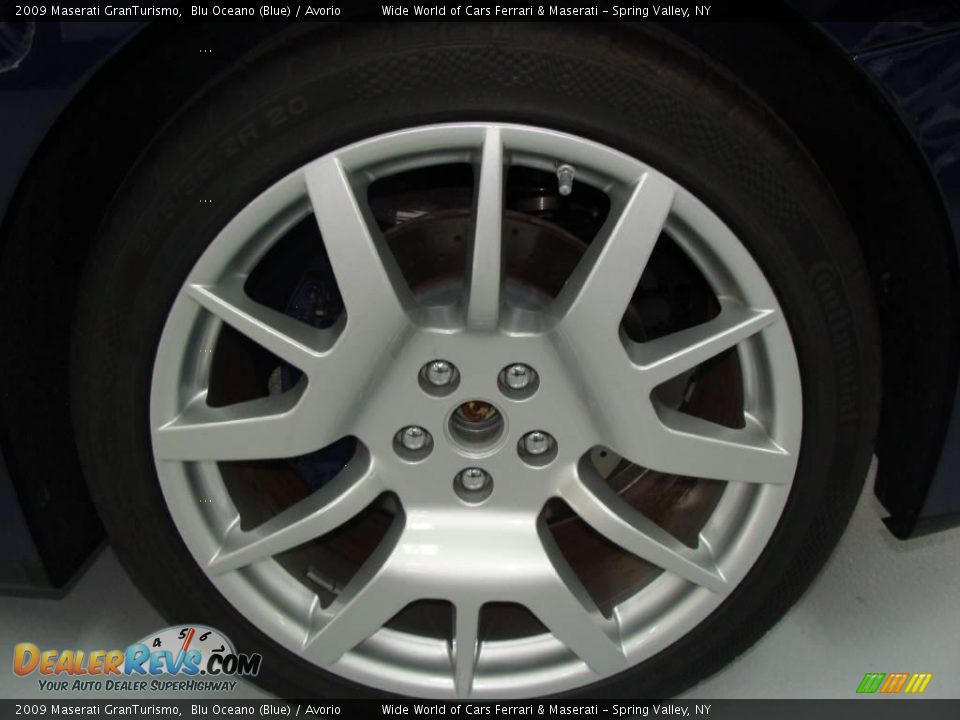 2009 Maserati GranTurismo Blu Oceano (Blue) / Avorio Photo #6