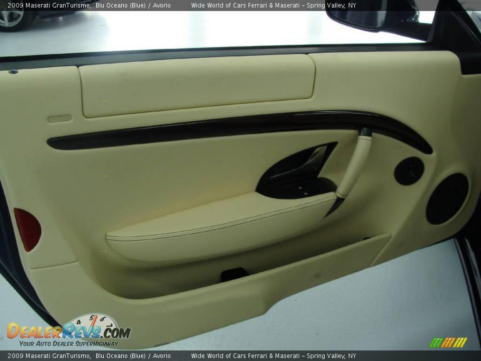 2009 Maserati GranTurismo Blu Oceano (Blue) / Avorio Photo #7