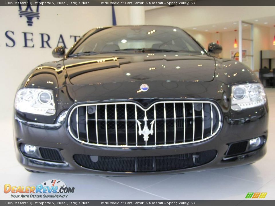 2009 Maserati Quattroporte S Nero (Black) / Nero Photo #2