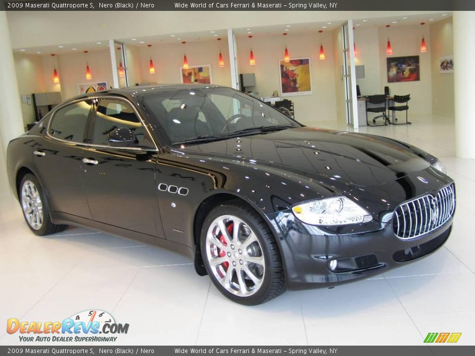 2009 Maserati Quattroporte S Nero (Black) / Nero Photo #3