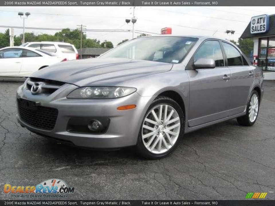 2006 Mazda MAZDA6 MAZDASPEED6 Sport Tungsten Gray Metallic / Black Photo #1