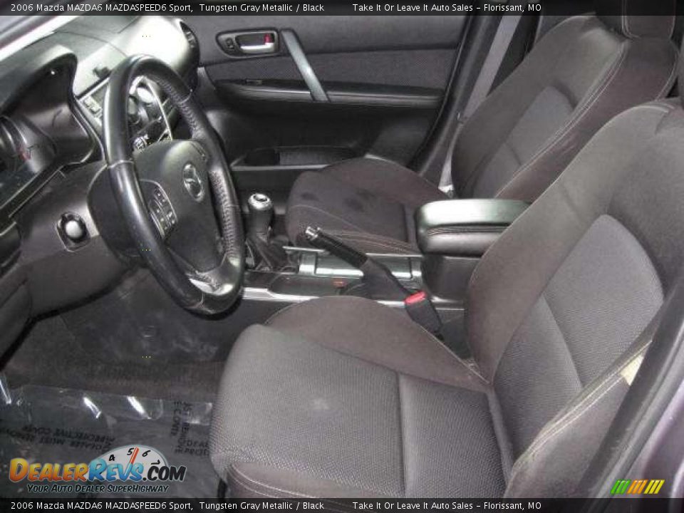2006 Mazda MAZDA6 MAZDASPEED6 Sport Tungsten Gray Metallic / Black Photo #3