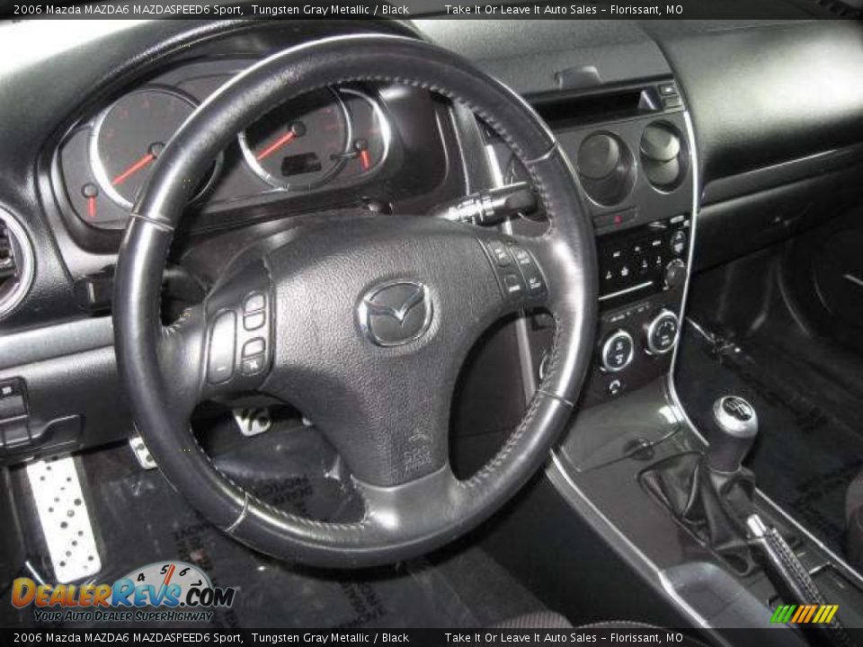 2006 Mazda MAZDA6 MAZDASPEED6 Sport Tungsten Gray Metallic / Black Photo #4