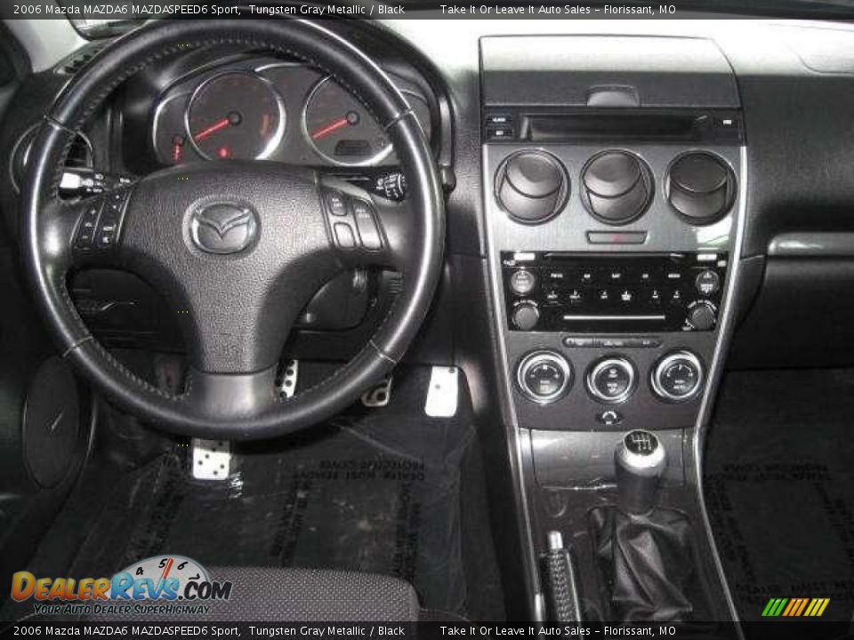 2006 Mazda MAZDA6 MAZDASPEED6 Sport Tungsten Gray Metallic / Black Photo #6