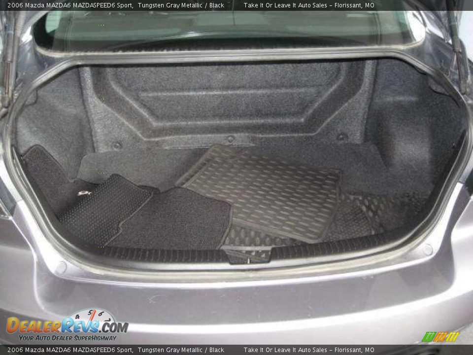 2006 Mazda MAZDA6 MAZDASPEED6 Sport Tungsten Gray Metallic / Black Photo #7
