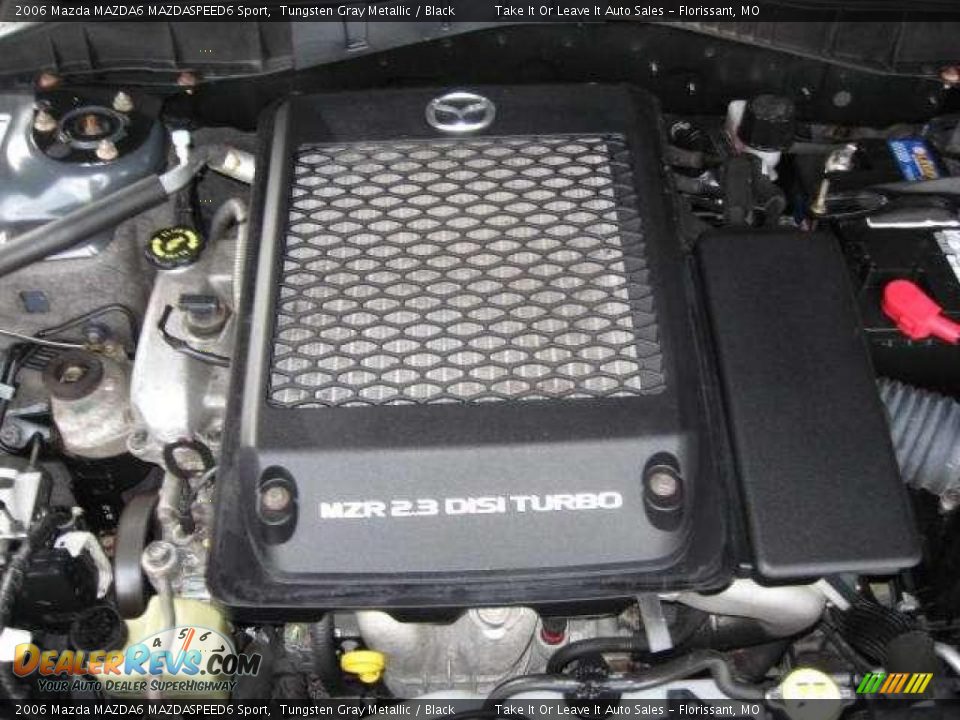 2006 Mazda MAZDA6 MAZDASPEED6 Sport Tungsten Gray Metallic / Black Photo #10
