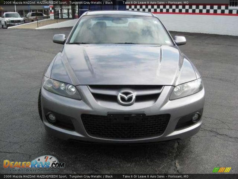 2006 Mazda MAZDA6 MAZDASPEED6 Sport Tungsten Gray Metallic / Black Photo #13