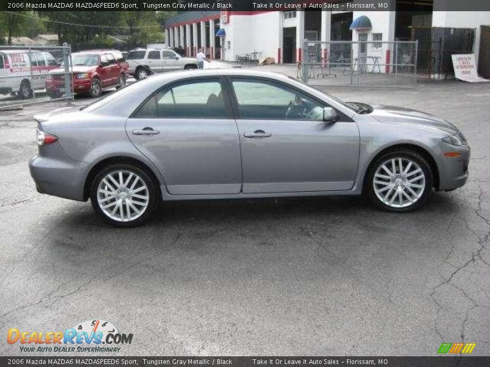 2006 Mazda MAZDA6 MAZDASPEED6 Sport Tungsten Gray Metallic / Black Photo #14