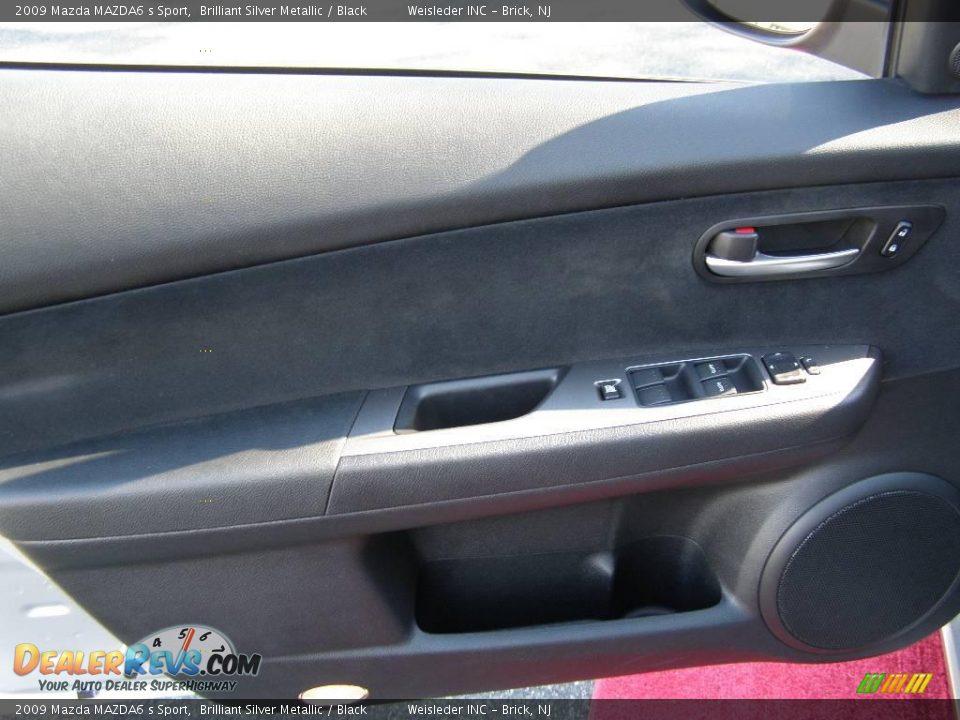 2009 Mazda MAZDA6 s Sport Brilliant Silver Metallic / Black Photo #12