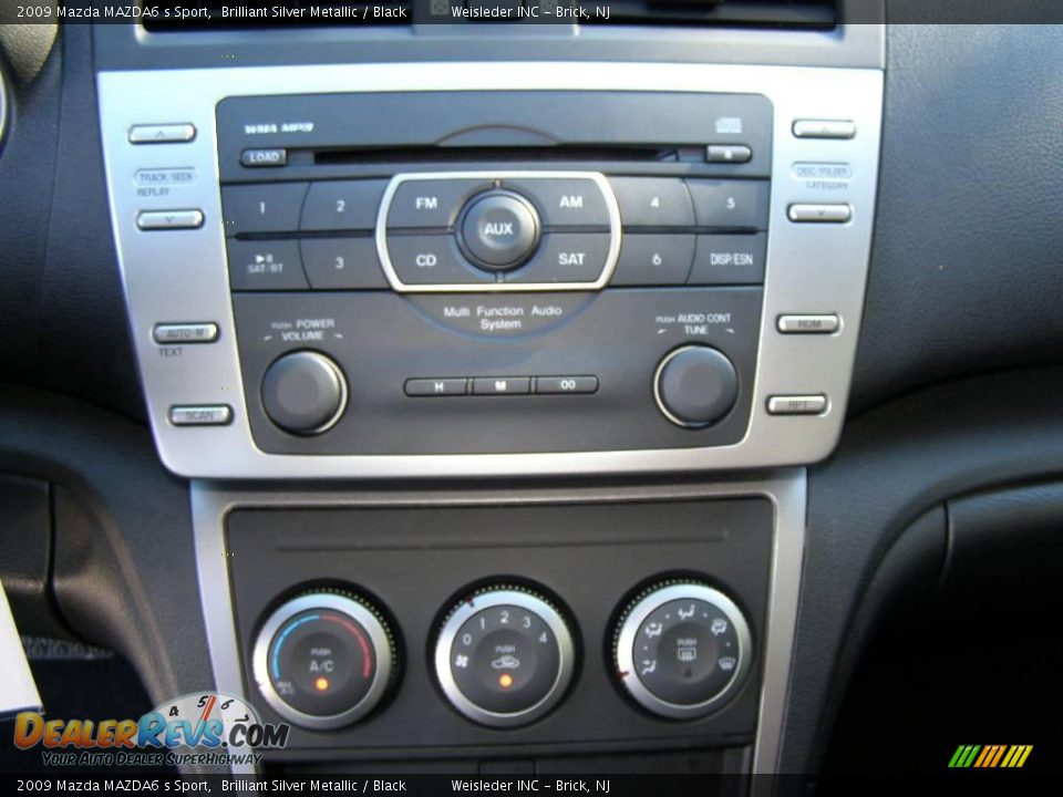 2009 Mazda MAZDA6 s Sport Brilliant Silver Metallic / Black Photo #15