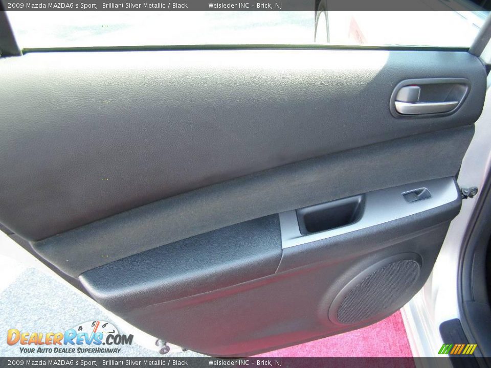 2009 Mazda MAZDA6 s Sport Brilliant Silver Metallic / Black Photo #17