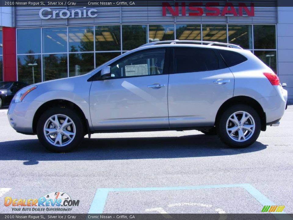 2010 Nissan Rogue SL Silver Ice / Gray Photo #1
