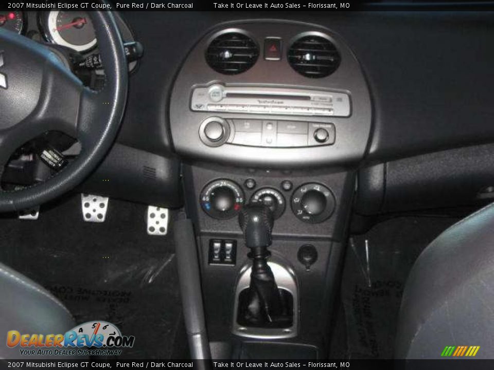 2007 Mitsubishi Eclipse GT Coupe Pure Red / Dark Charcoal Photo #4