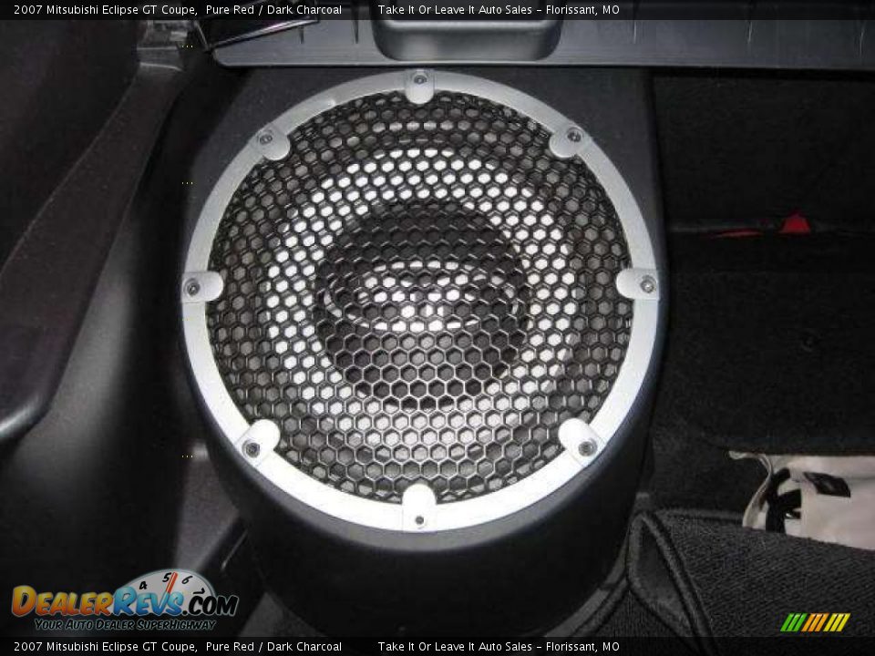 2007 Mitsubishi Eclipse GT Coupe Pure Red / Dark Charcoal Photo #5
