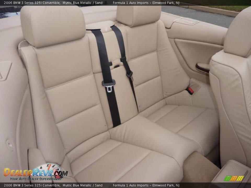 2006 BMW 3 Series 325i Convertible Mystic Blue Metallic / Sand Photo #7