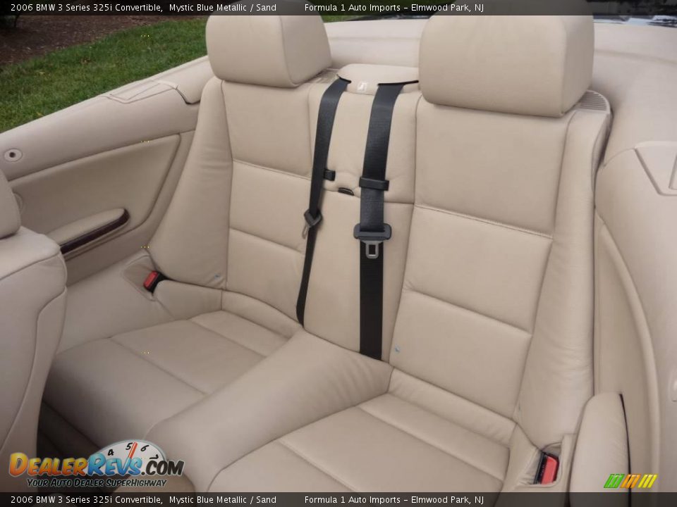 2006 BMW 3 Series 325i Convertible Mystic Blue Metallic / Sand Photo #8