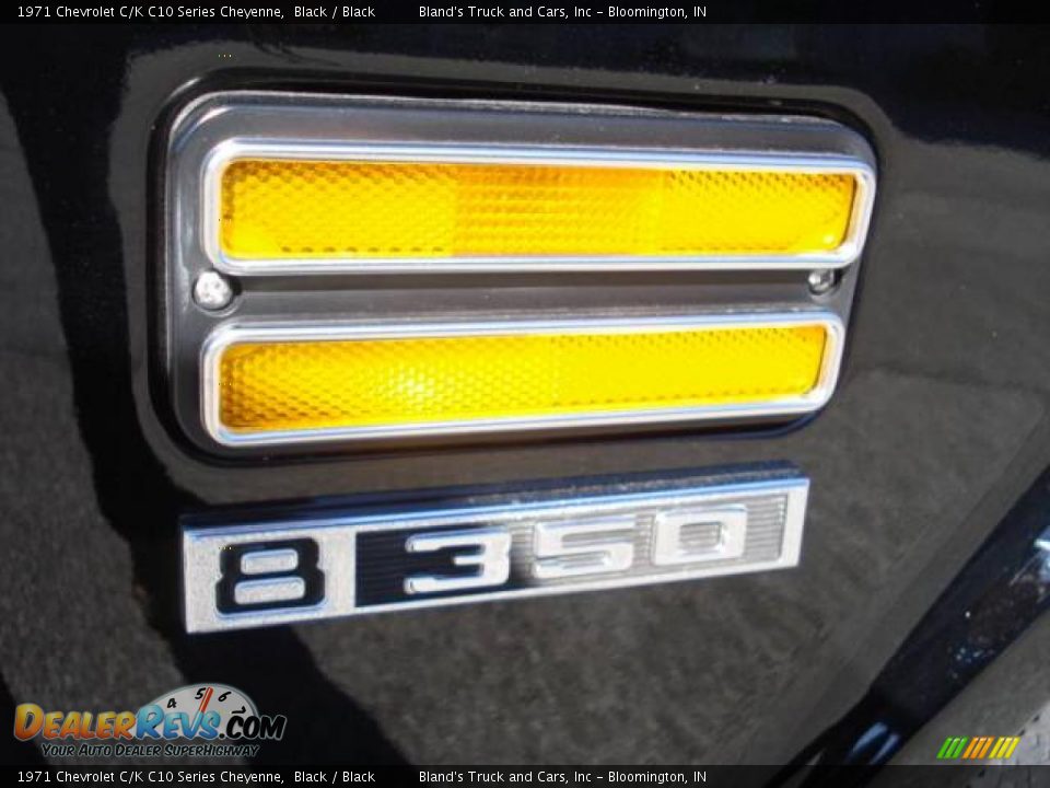 1971 Chevrolet C/K C10 Series Cheyenne Black / Black Photo #14