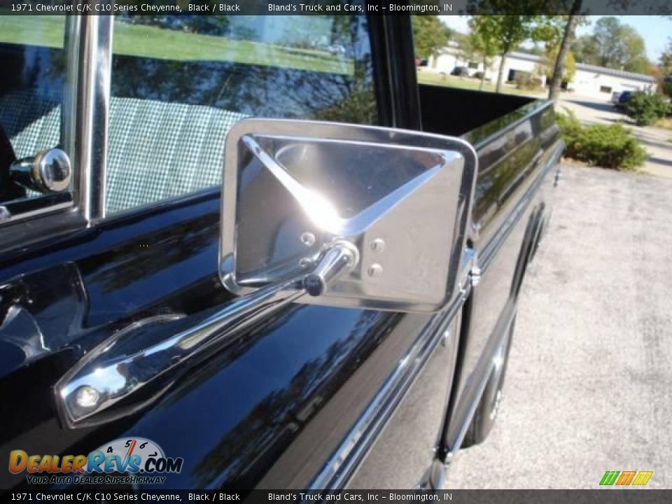 1971 Chevrolet C/K C10 Series Cheyenne Black / Black Photo #19