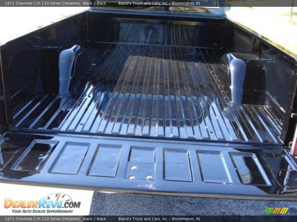 1971 Chevrolet C/K C10 Series Cheyenne Black / Black Photo #25