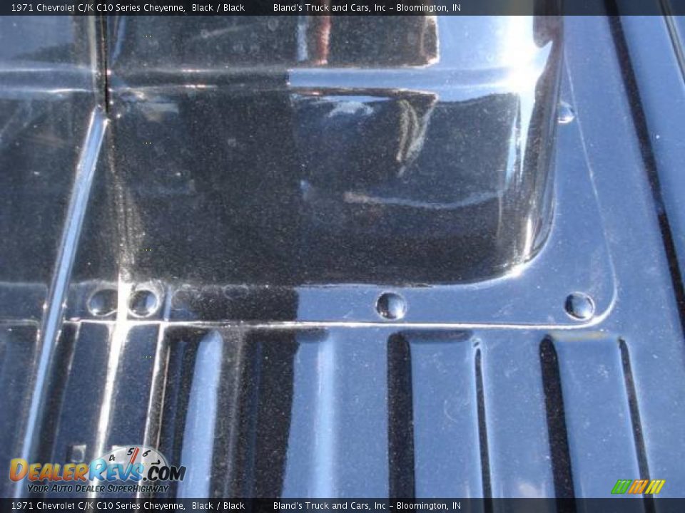 1971 Chevrolet C/K C10 Series Cheyenne Black / Black Photo #30
