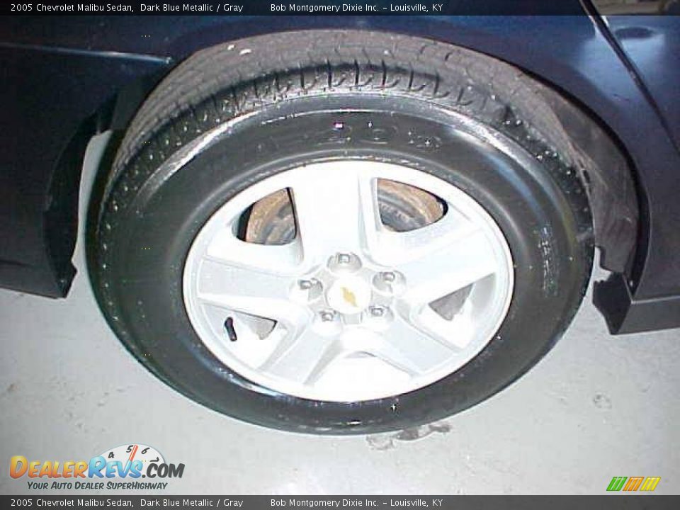 2005 Chevrolet Malibu Sedan Dark Blue Metallic / Gray Photo #5