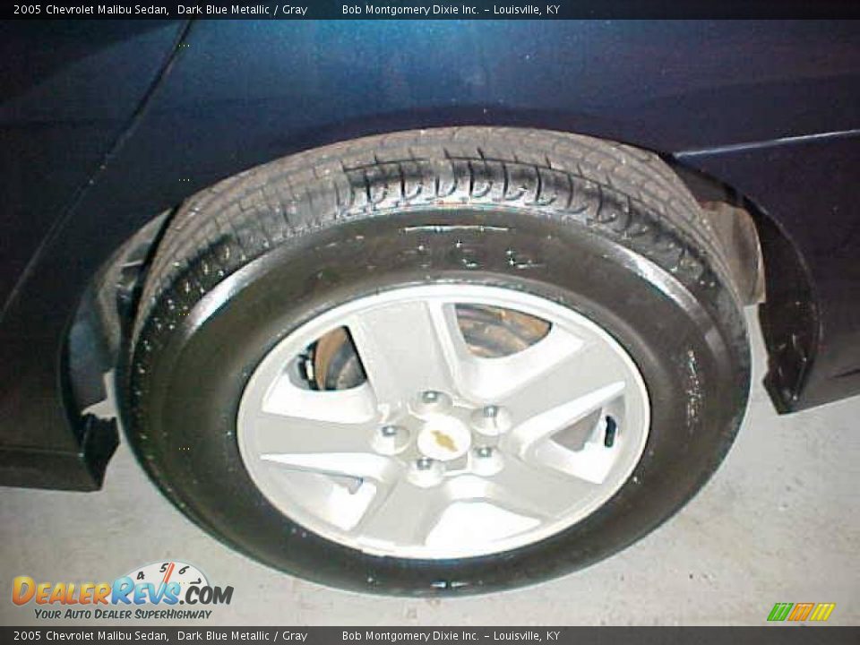 2005 Chevrolet Malibu Sedan Dark Blue Metallic / Gray Photo #6