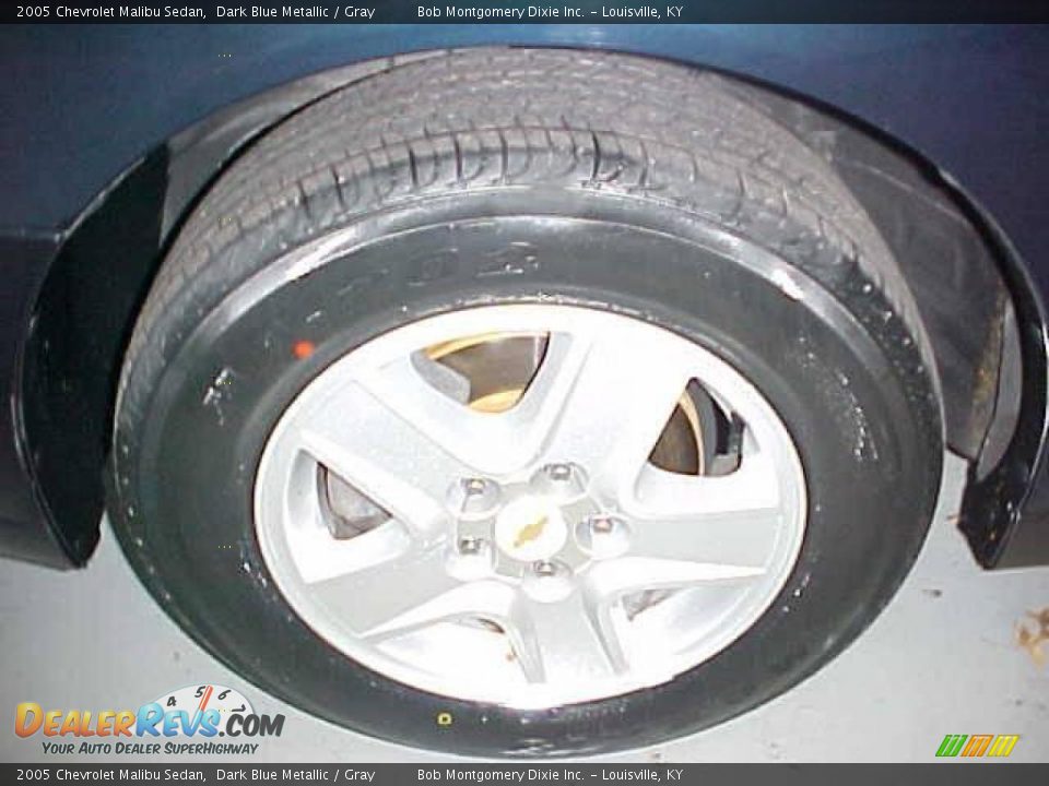 2005 Chevrolet Malibu Sedan Dark Blue Metallic / Gray Photo #7