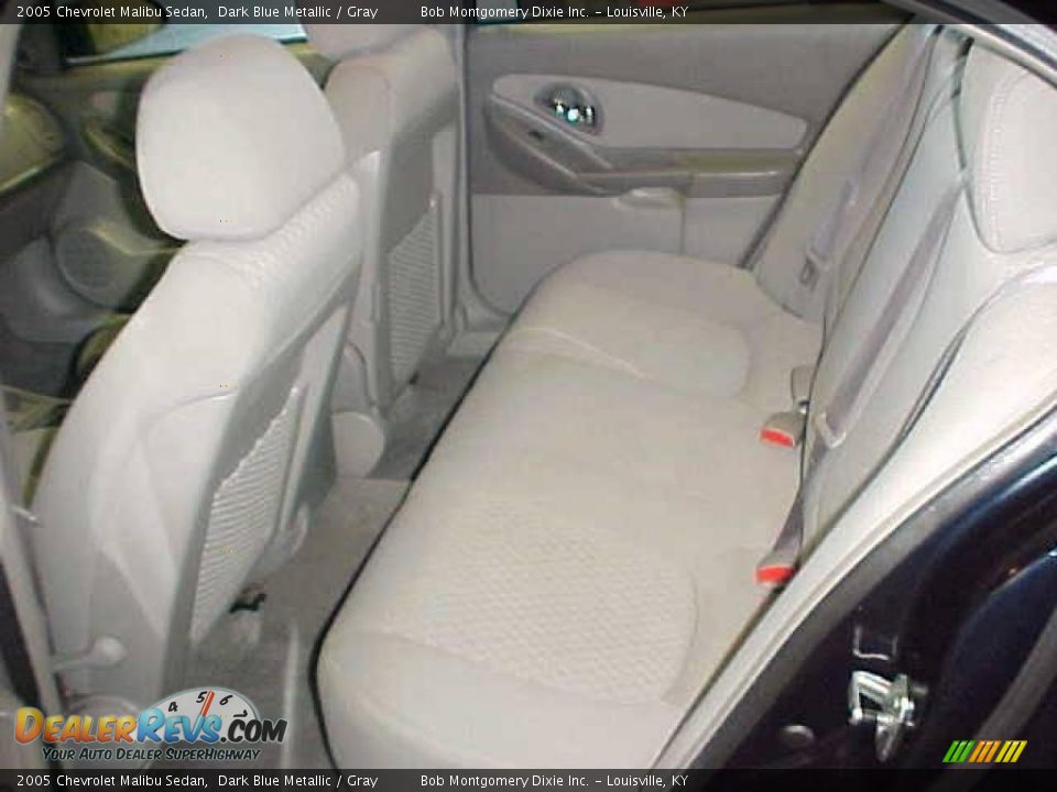 2005 Chevrolet Malibu Sedan Dark Blue Metallic / Gray Photo #11