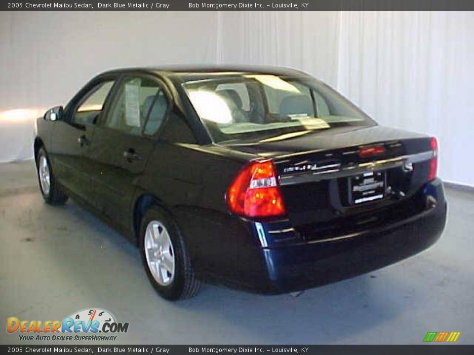 2005 Chevrolet Malibu Sedan Dark Blue Metallic / Gray Photo #20