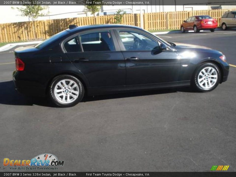 2007 BMW 3 Series 328xi Sedan Jet Black / Black Photo #5
