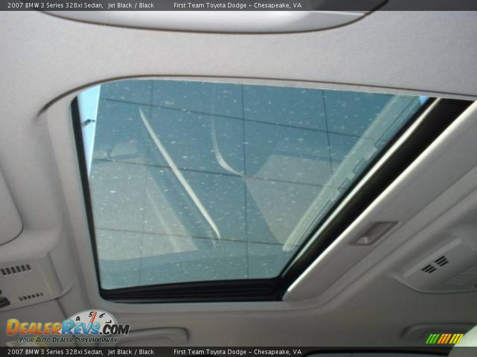 2007 BMW 3 Series 328xi Sedan Jet Black / Black Photo #12