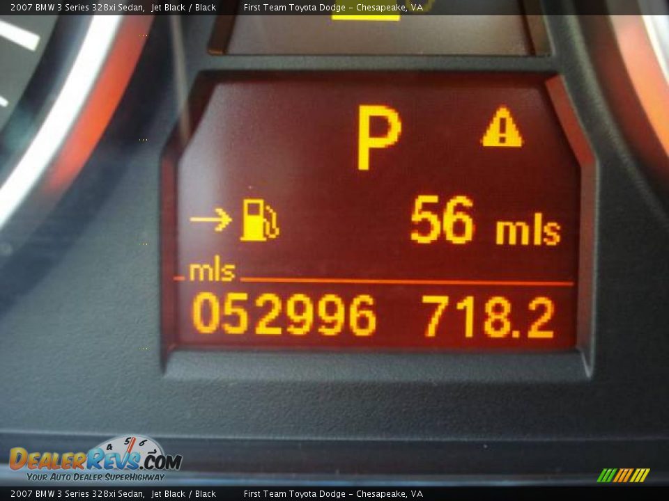 2007 BMW 3 Series 328xi Sedan Jet Black / Black Photo #17
