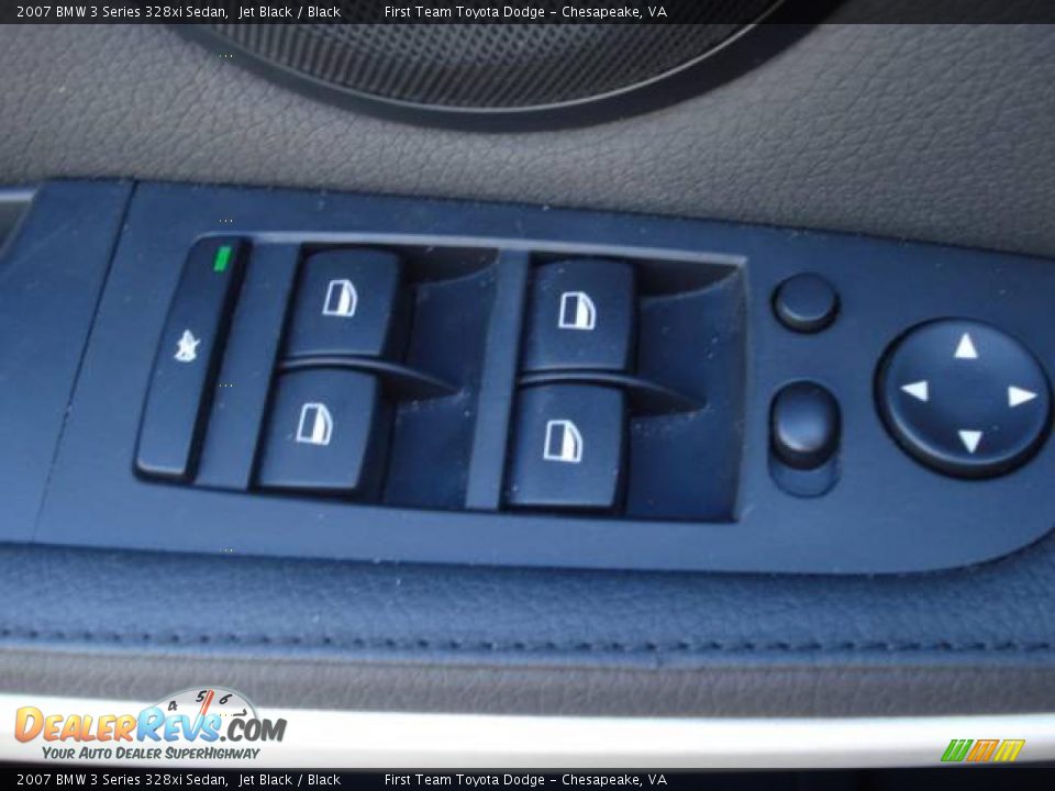 2007 BMW 3 Series 328xi Sedan Jet Black / Black Photo #18