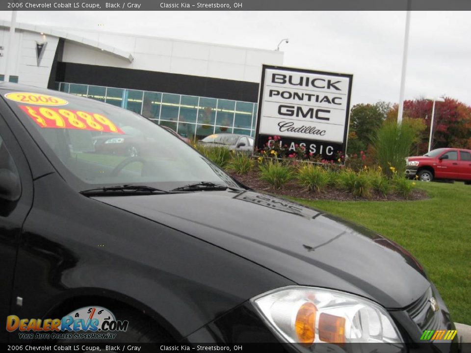 2006 Chevrolet Cobalt LS Coupe Black / Gray Photo #3