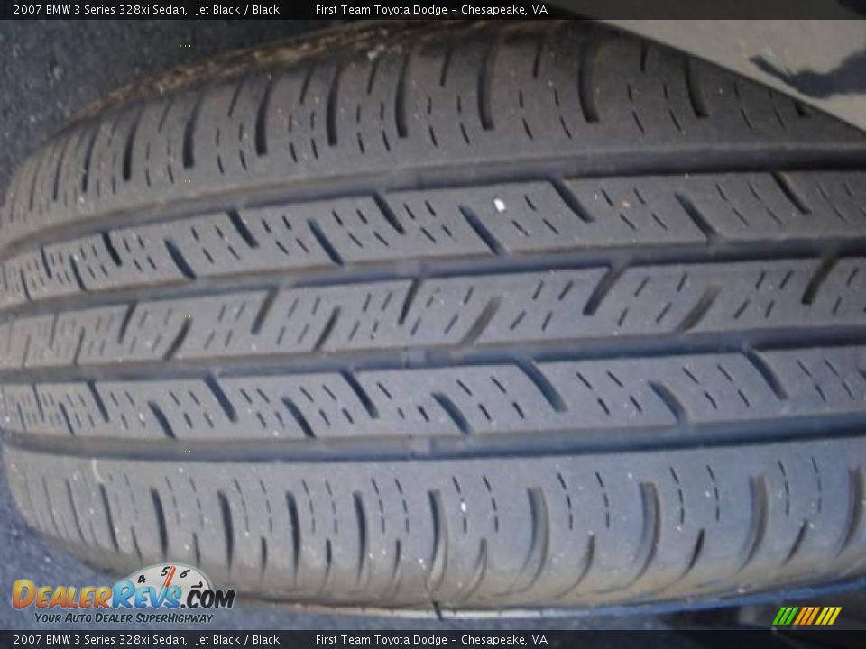 2007 BMW 3 Series 328xi Sedan Jet Black / Black Photo #20