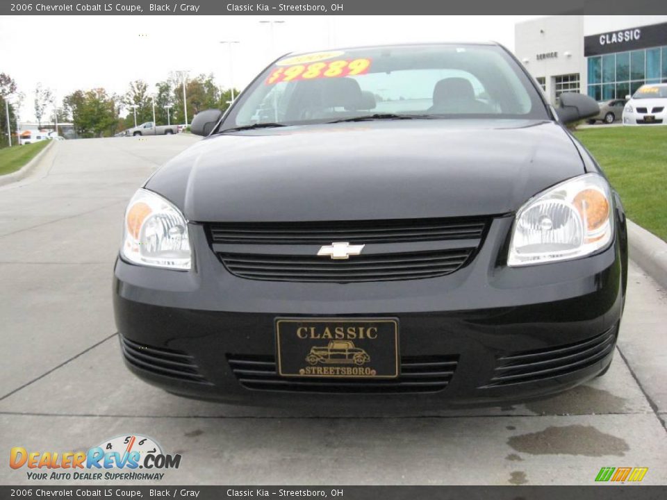 2006 Chevrolet Cobalt LS Coupe Black / Gray Photo #5
